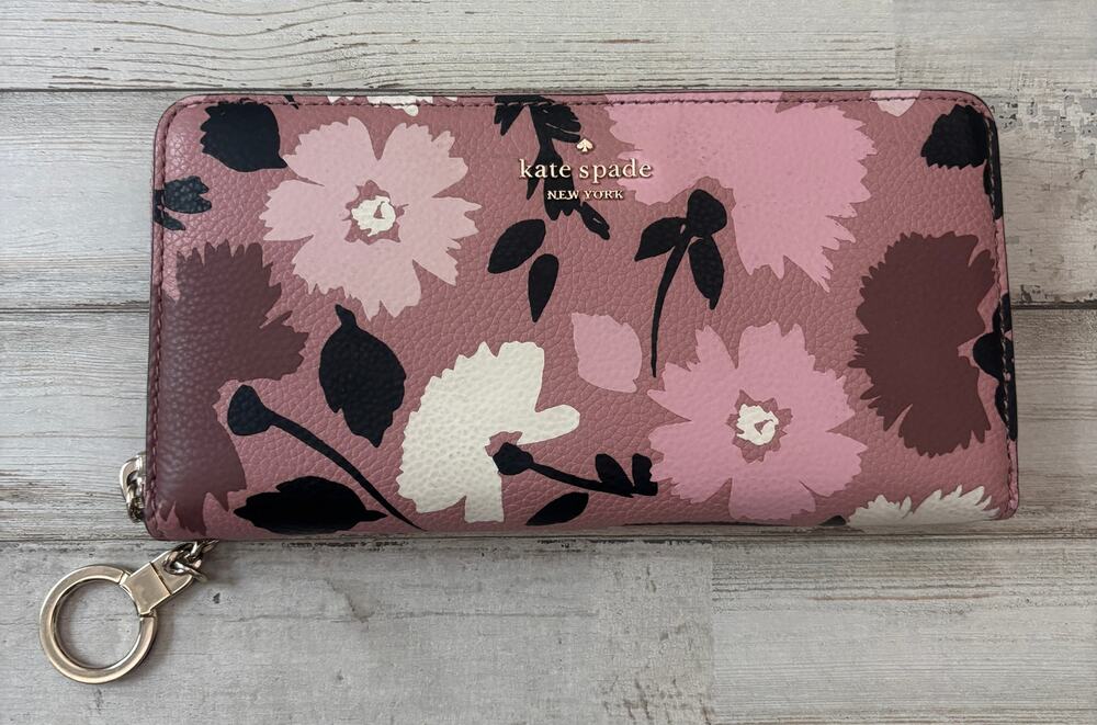 Gorgeous Kate Spade Briar Lane Gala Floral Neda Wallet EUC